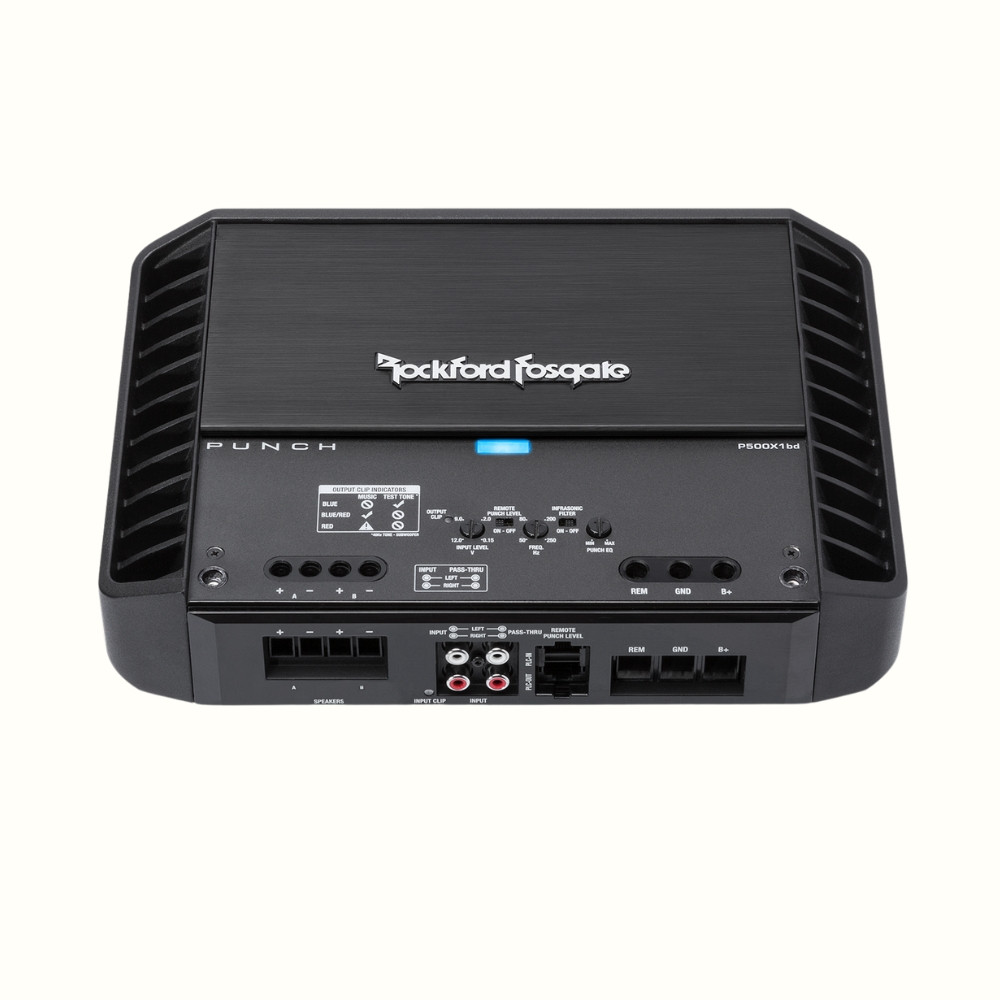New Rockford Fosgate P500X1BD 500W Car Mono BD Audio Amplifier Amp